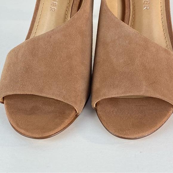 Gibson Latimer Women's Cut Out Suede Heels Size 7M Color Medium Brown - Picture 6 of 11
